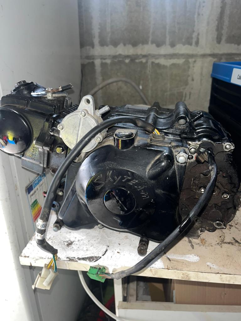 Skyteam dax 50cc motor, Ophalen of Verzenden, Gebruikt