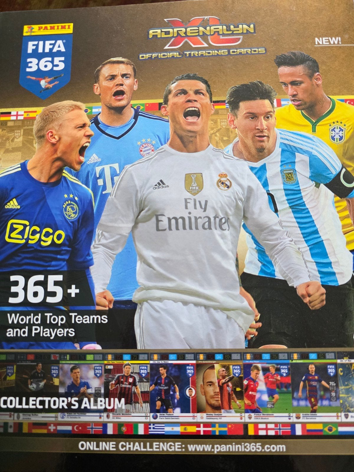 Panini FIFA 365 Adrenalyn XL Collector’s Album 2016, Collections, Enlèvement