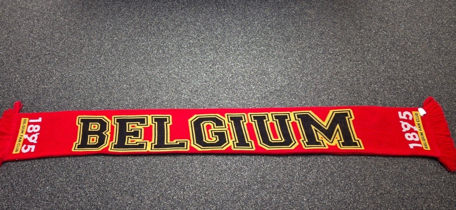 Fan sjaal Rode Duivels fanclub 1895, Ophalen of Verzenden, Zo goed als nieuw, Vaantje of Sjaal