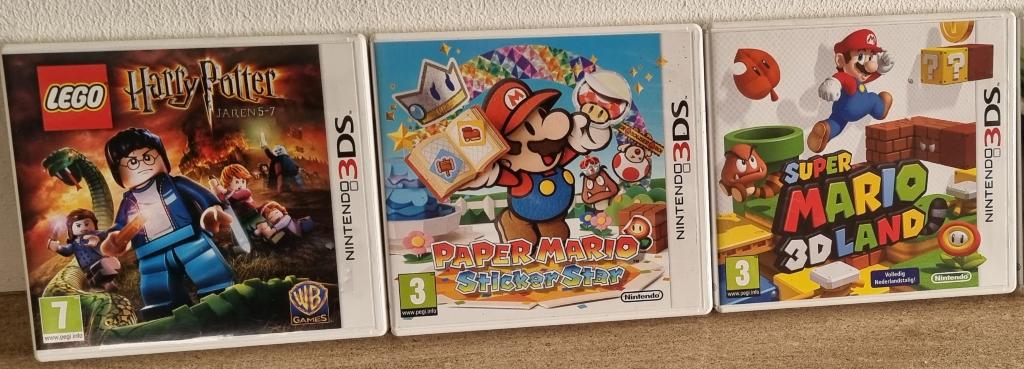 3 nintendo 3DS games, Enlèvement, Comme neuf