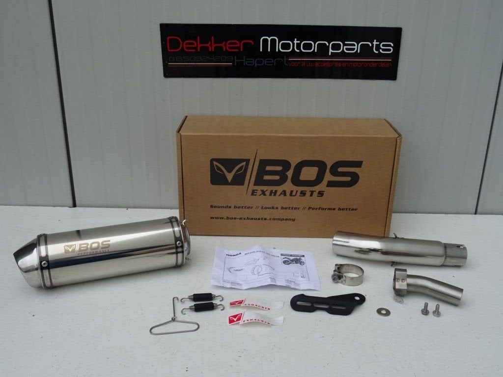 Bos Midget Steel Demper Honda CB600F Hornet 2007-2012 Ekeur, -, -, Nieuw, Ophalen of Verzenden