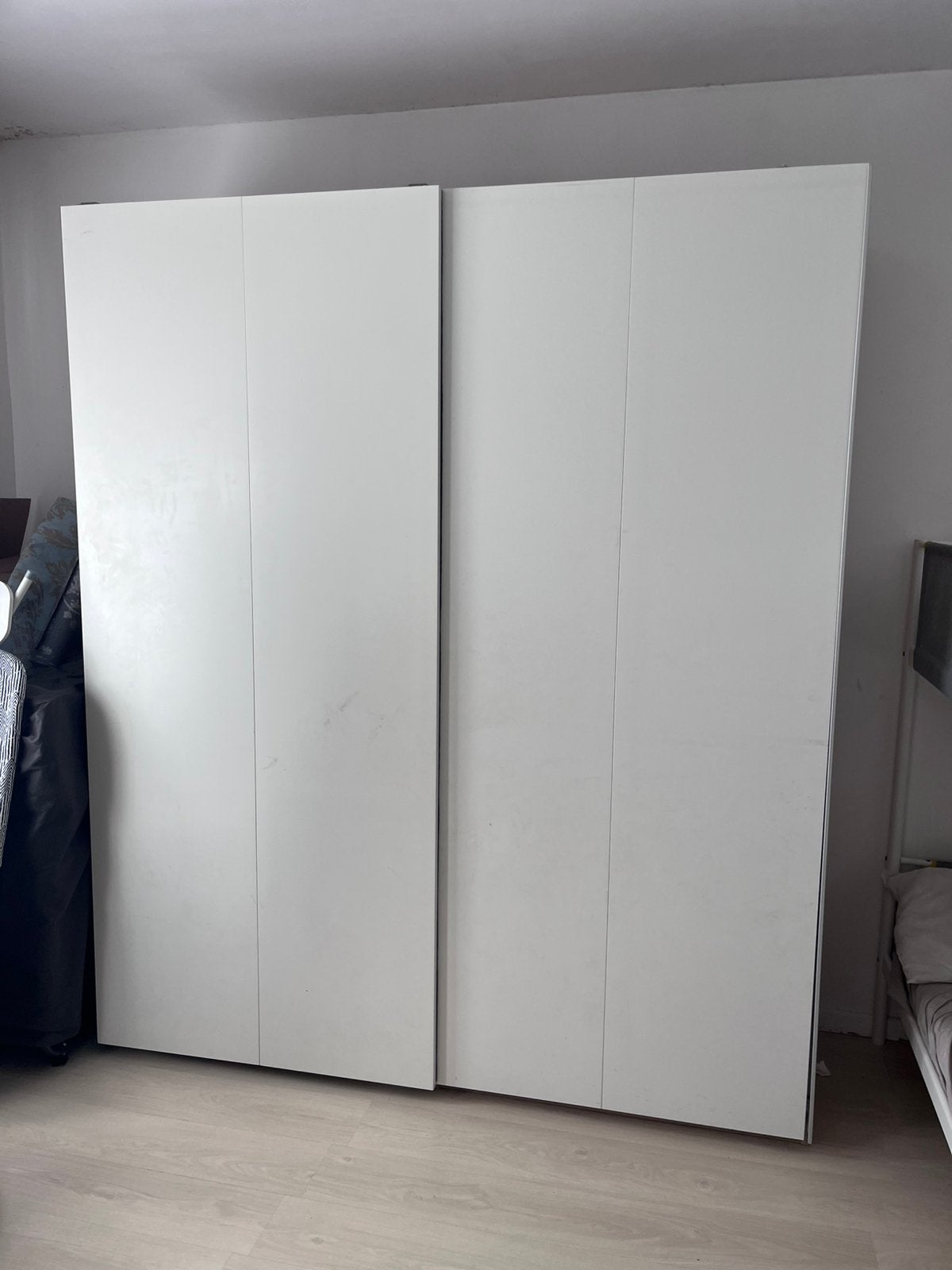 Dubbele pax wand met schuifdeur, Huis en Inrichting, Kasten | Kleerkasten, Ophalen, Zo goed als nieuw