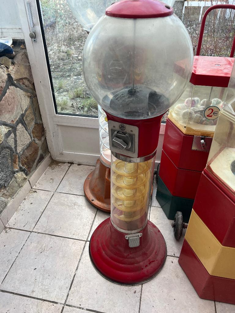 Distributeur chewing-gum, Euro, Enlèvement, Utilisé