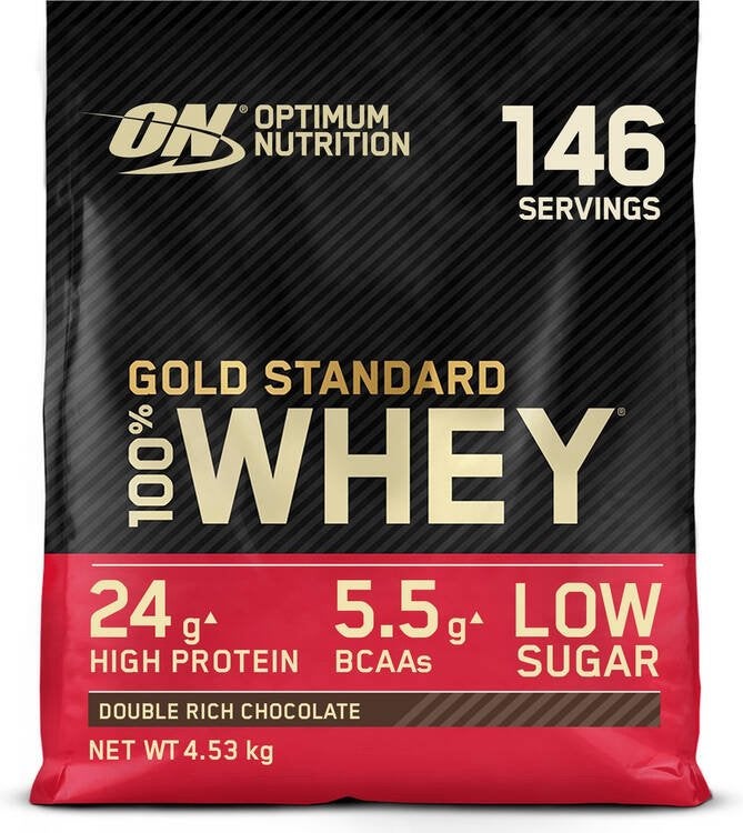 Optimum Nutrition Gold Standard 100% Wei– 4,53 kg, Ophalen of Verzenden