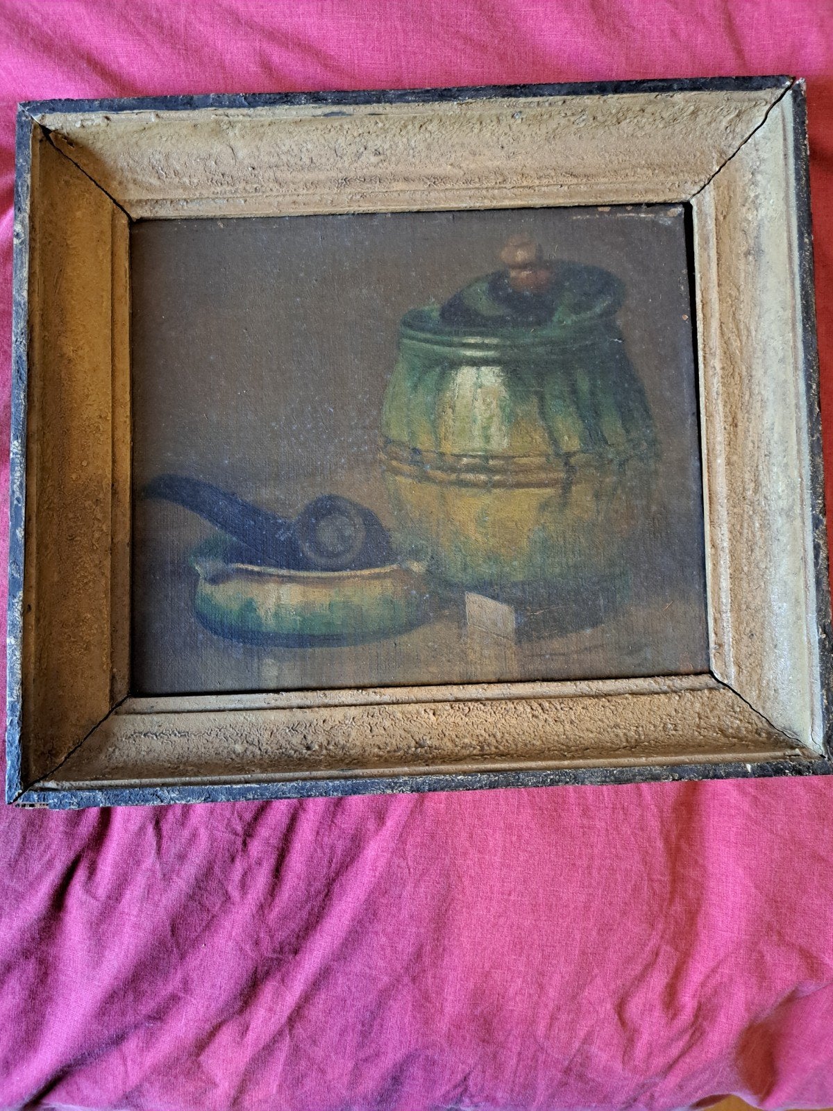 stilleven (olieverf), Antiek en Kunst, Ophalen, Olieverf, Stilleven