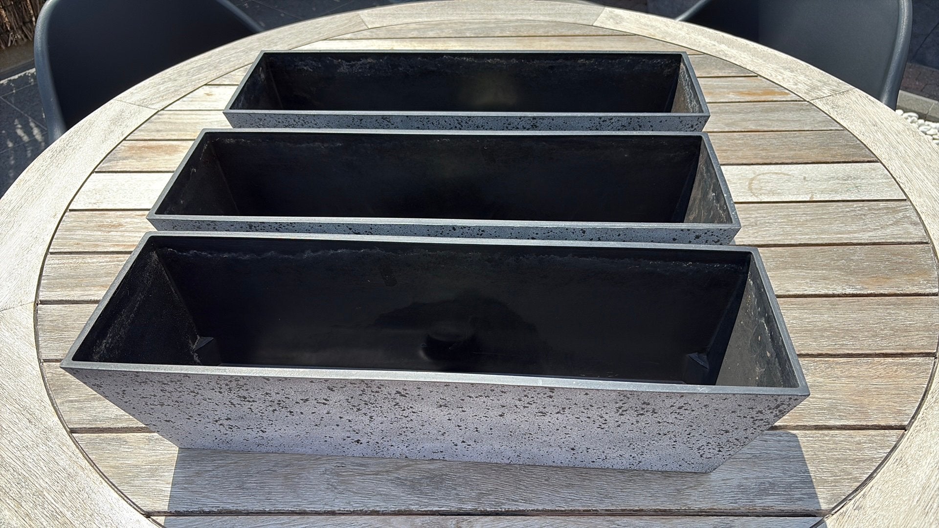 Bloembakken, Tuin en Terras, Ophalen, Kunststof, Gebruikt, Minder dan 30 cm