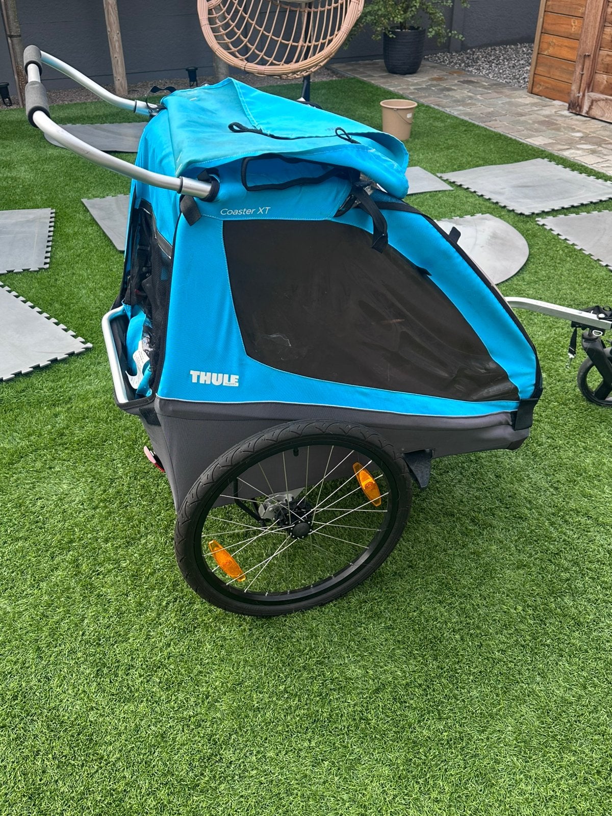 Thule coaster xt, Fietsen en Brommers, Ophalen of Verzenden, Zo goed als nieuw