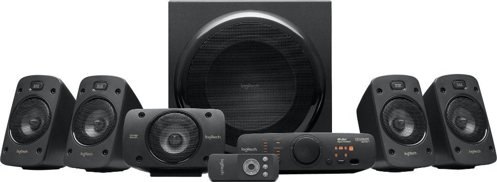 Logitech Z906 5.1 500W Surround Sound speakersysteem (THX), Ophalen, Zo goed als nieuw, Audiokanaal 5.1, Logitech