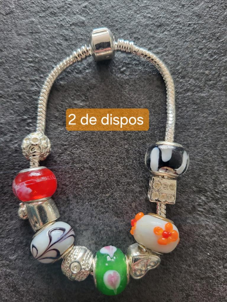 Bracelet fantaisie genre Pandora, Enlèvement ou Envoi, Comme neuf, Pandora