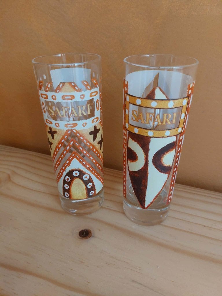 2 verres à Safari, Enlèvement, Comme neuf