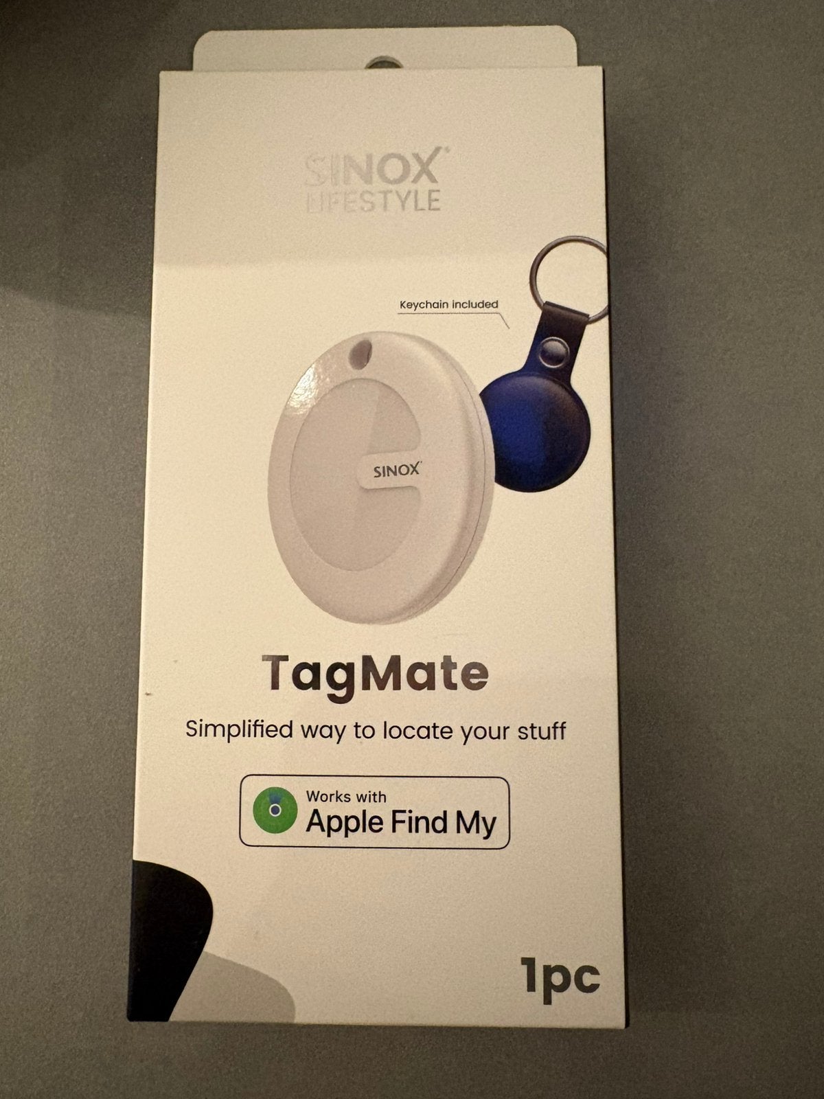 Sinox TagMate Bluetooth Tracker (met Apple Zoek Mijn iphone), Ophalen, Zo goed als nieuw