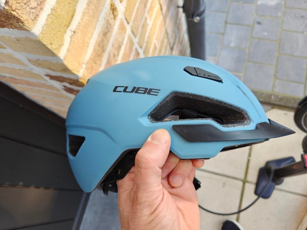 Casque femme CUBE EVOY HYBRID taille 52-57, Enlèvement ou Envoi, M, Comme neuf, Femme