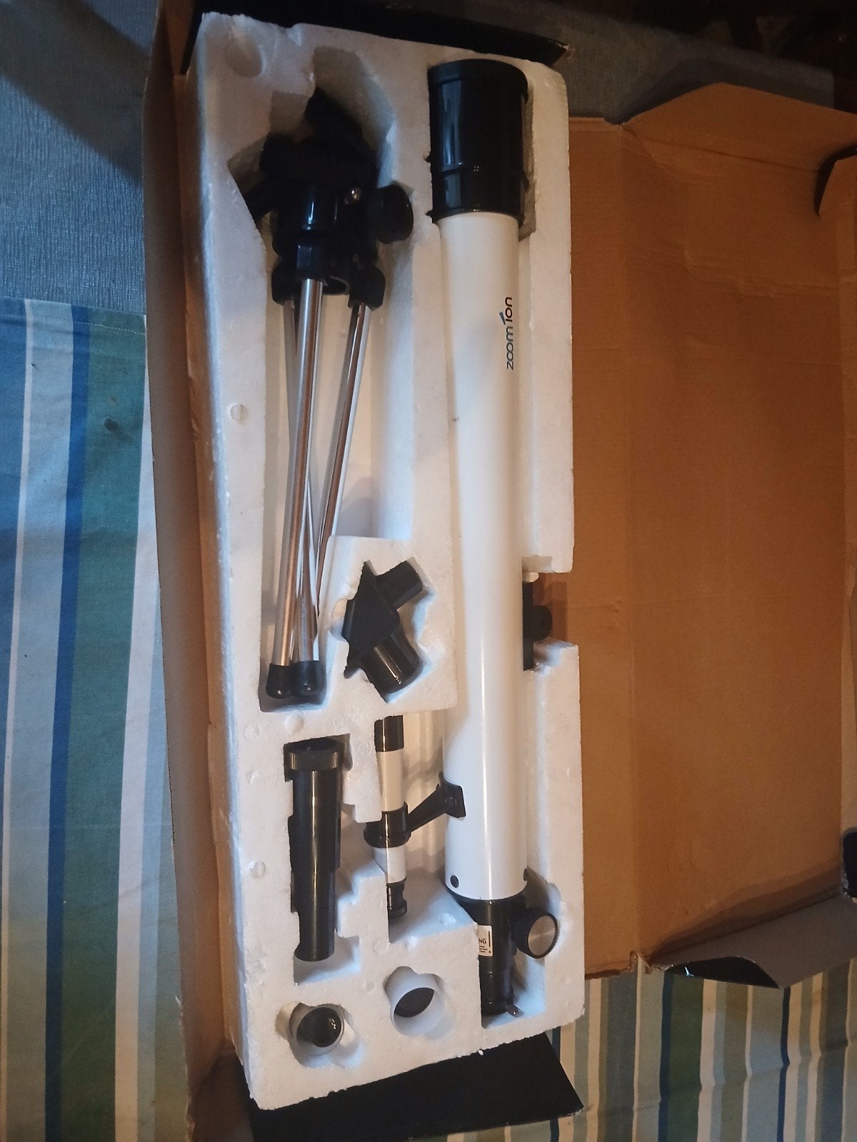 Zoomion spaceboy 50az, Ophalen