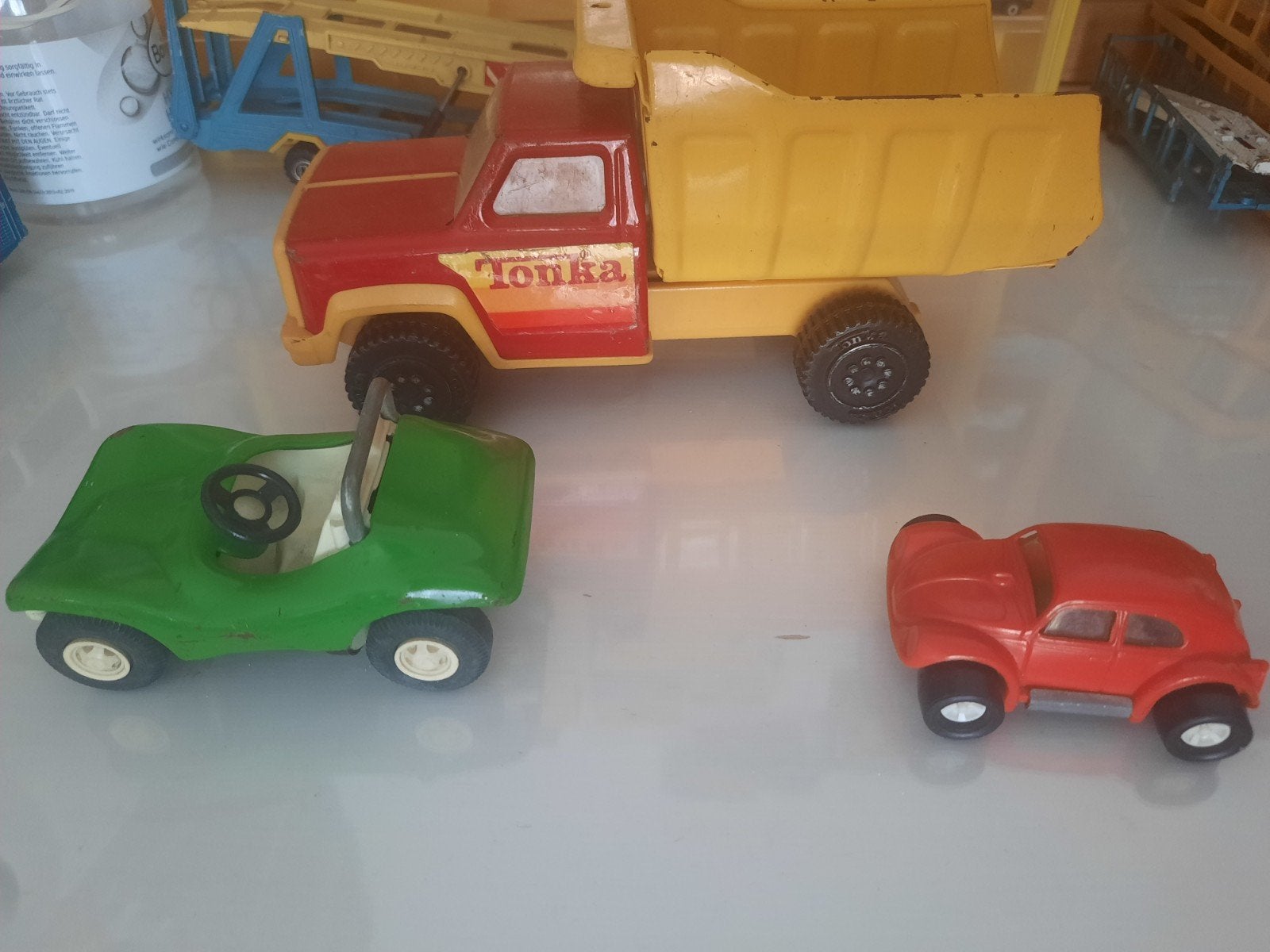 Lot Tonka, Hobby & Loisirs créatifs, Enlèvement ou Envoi, Utilisé, Voiture
