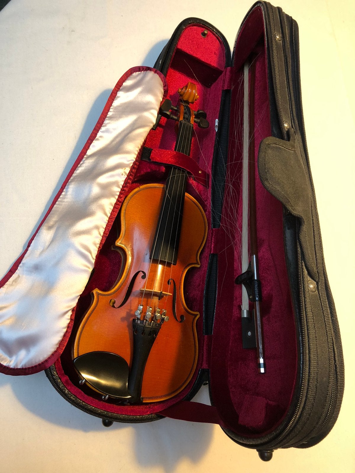 Kinderviool met koffer, Muziek en Instrumenten, Ophalen, Viool, Met koffer