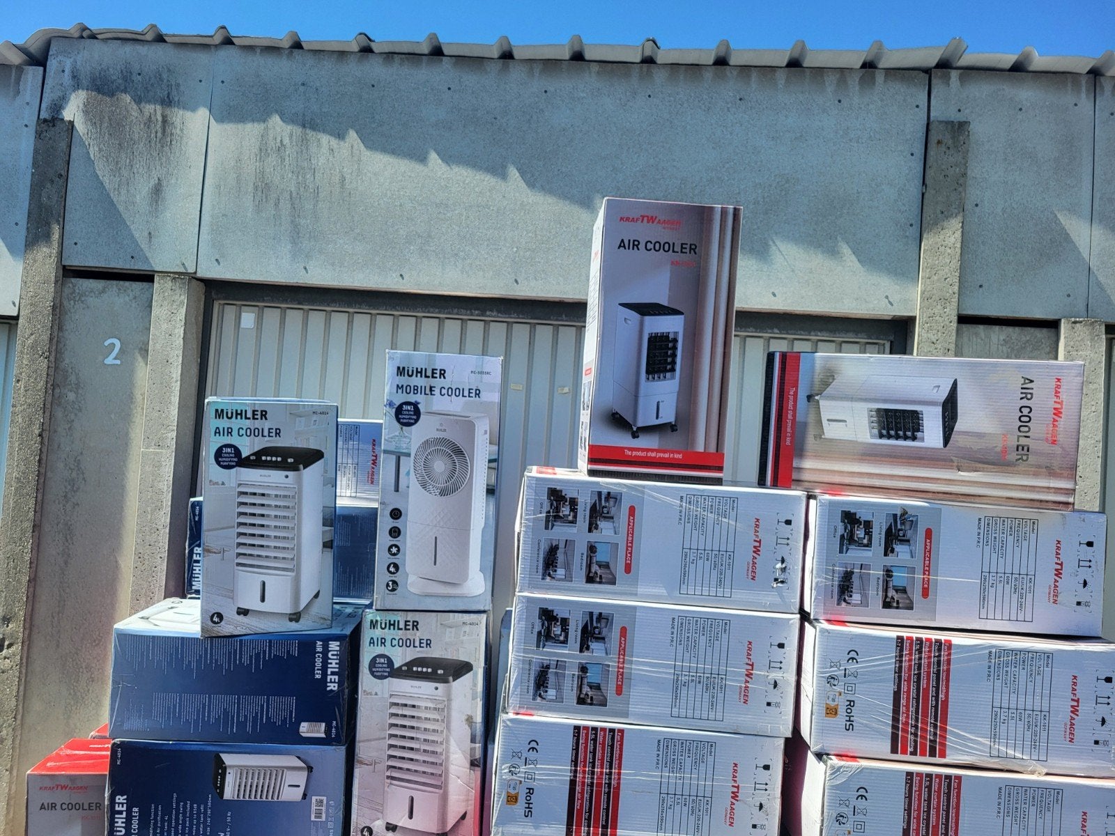 air coller en promo  0487469838, Electroménager, Ventilateurs, Enlèvement ou Envoi, Ventilateur avec télécommande, Neuf