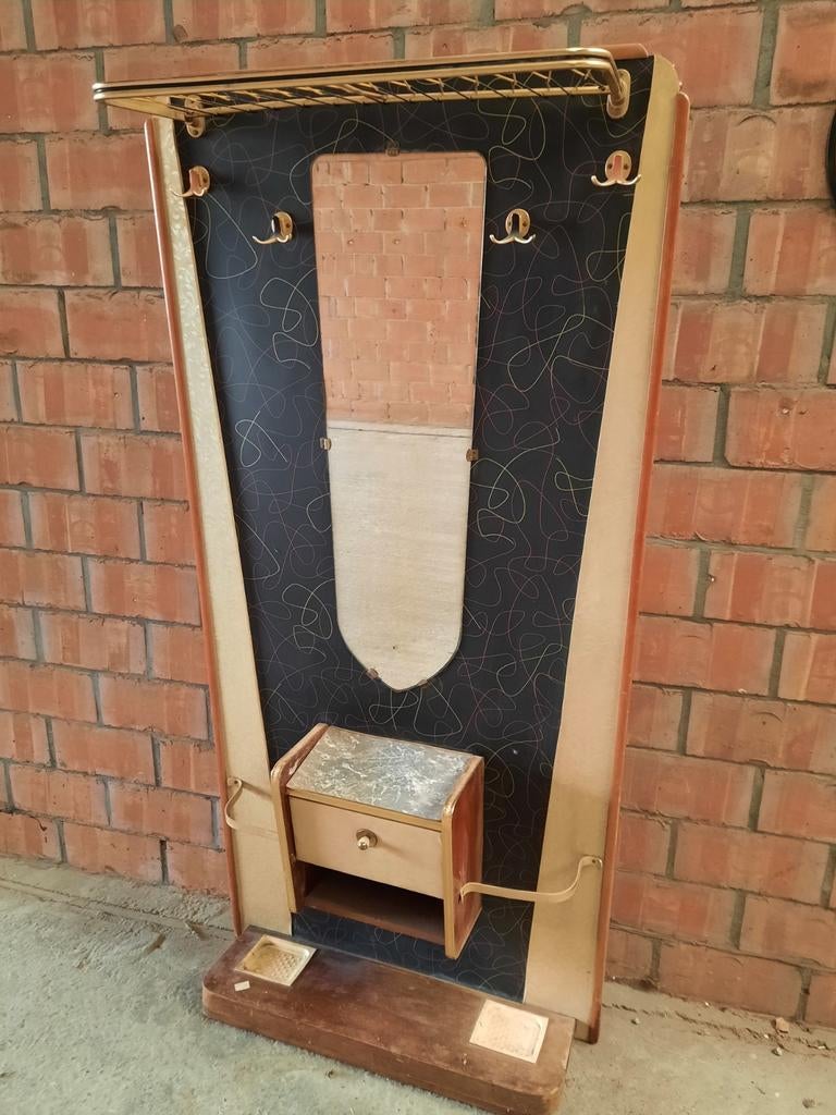 Vintage kapstok wand / garderobe, Gebruikt, Onbekend, Onbekend, Onbekend