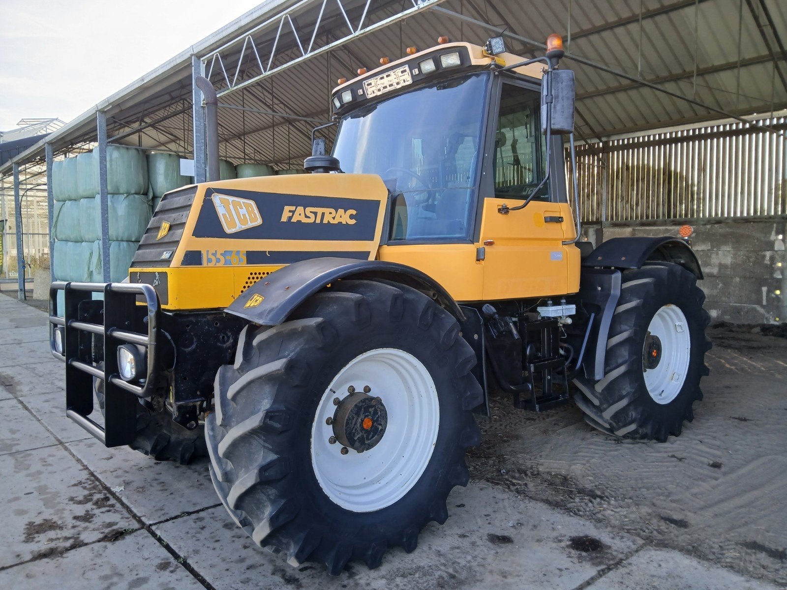 tractor/jcb/fastrac/155 pk/4x4, Zakelijke goederen, Gebruikt, 120 tot 160 Pk, 7500 tot 10000, Ophalen