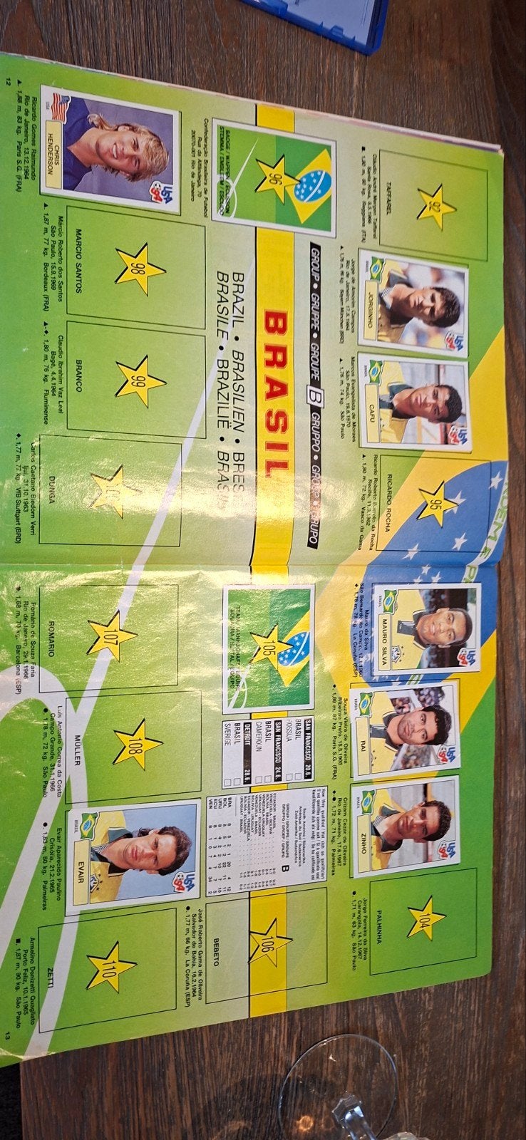 livret Panini 1994, Enlèvement