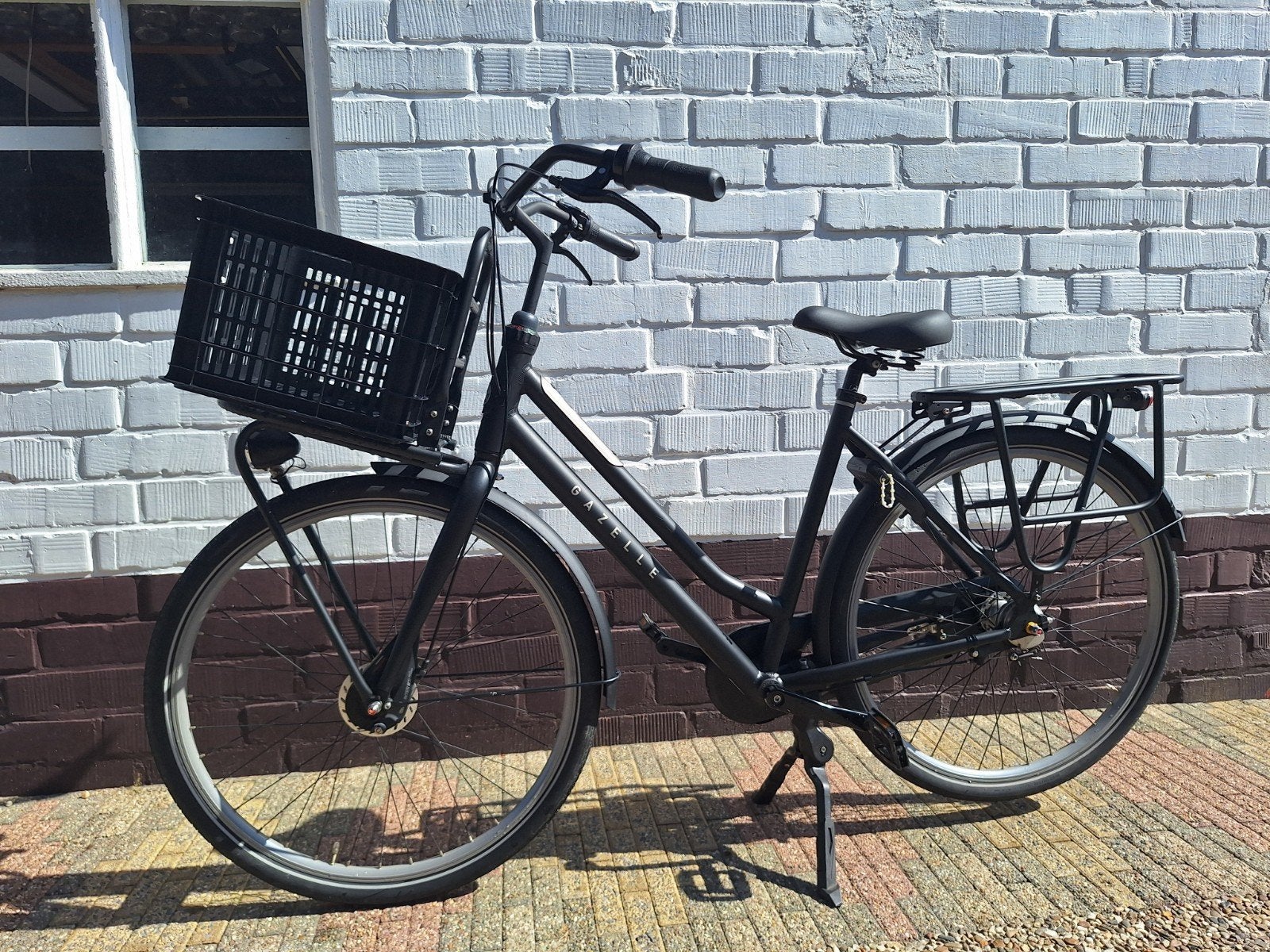 Gazelle Heavy Duty damesfiets / transportfiets - 28 Inch, Fietsen en Brommers, Fietsen | Dames | Damesfietsen, Ophalen, Zo goed als nieuw