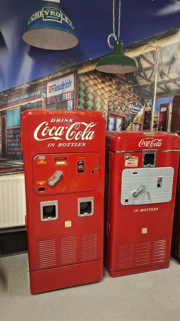 Zeldzame Coca-Cola VMC-72 automaat (1955) – dubbele uitgifte, Verzamelen, Euro, Ophalen, Nieuw