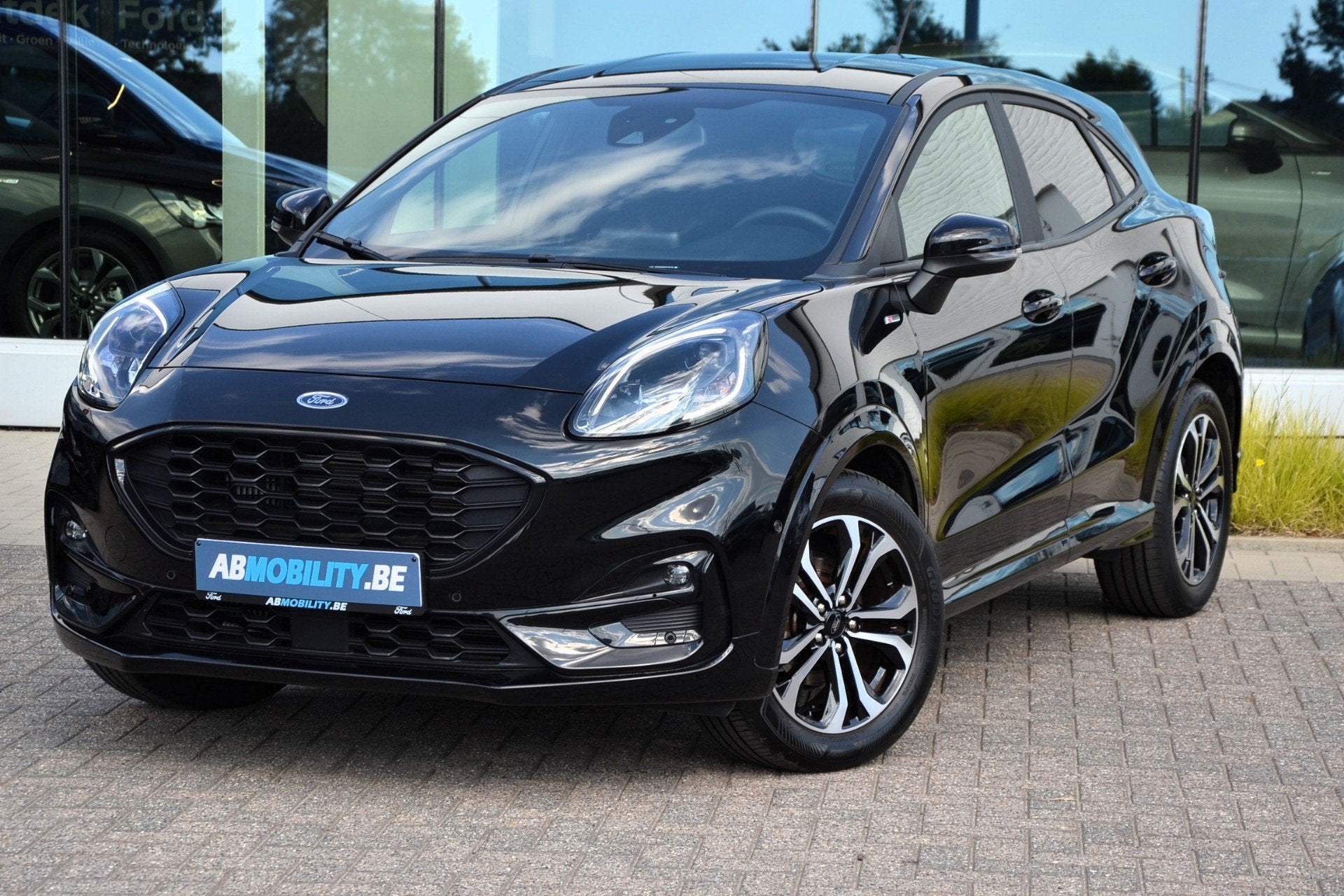 Ford Puma ST line mHEV 1.0i Ecoboost 125pk (bj 2023), Auto's, Stof, Overige kleuren, USB, Bedrijf