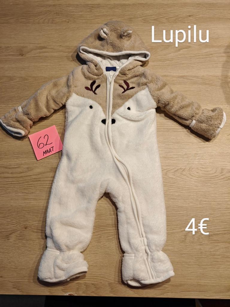 Warm pakje Lupilu - maat 62 - zeer goede staat, Jongetje of Meisje, Ophalen of Verzenden, Zo goed als nieuw, Pakje