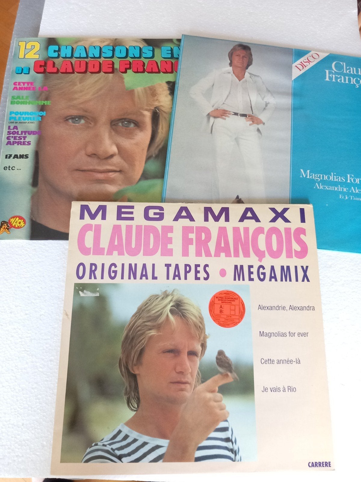 CLAUDE FRANCOIS VG+ VG++ 3. LP, Cd's en Dvd's, LP