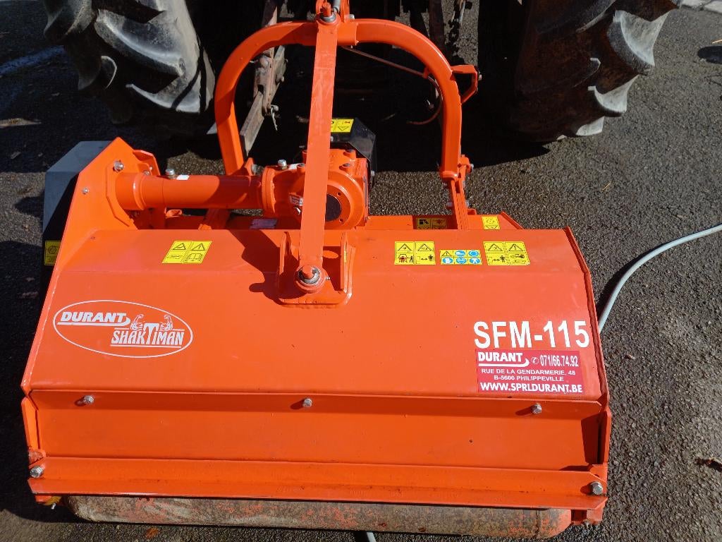 Gyrobroyeur à marteaux shaktiman sfm 115, Enlèvement, Autre, Agricole
