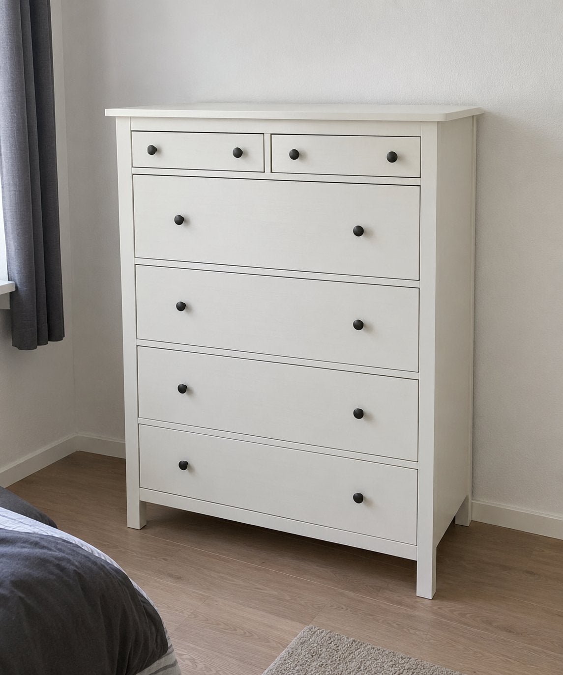 IKEA HEMNES ladekast – wit, Maison & Meubles, Enlèvement, Comme neuf