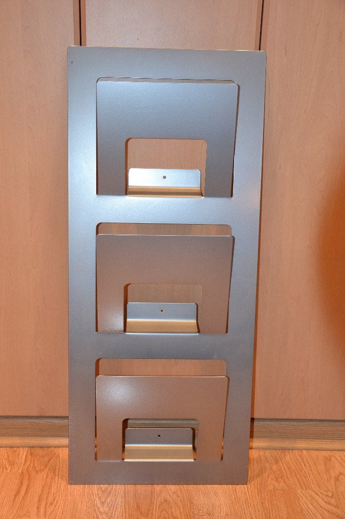 Krantenrek / Magazinerek Ikea, Maison & Meubles, Métal, Corbeille à journaux, Enlèvement, Utilisé