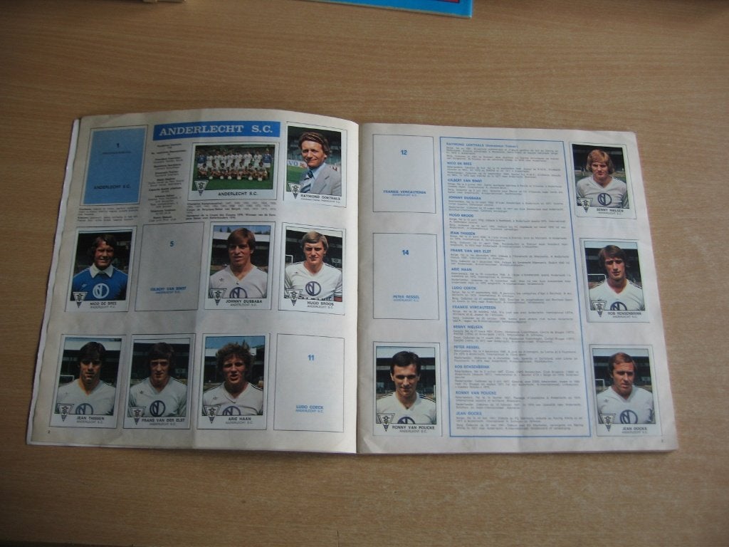 Panini - Football 78 - Avec bon de commande - Incomplet, Collections, Enlèvement ou Envoi, Utilisé, Affiche, Image ou Autocollant