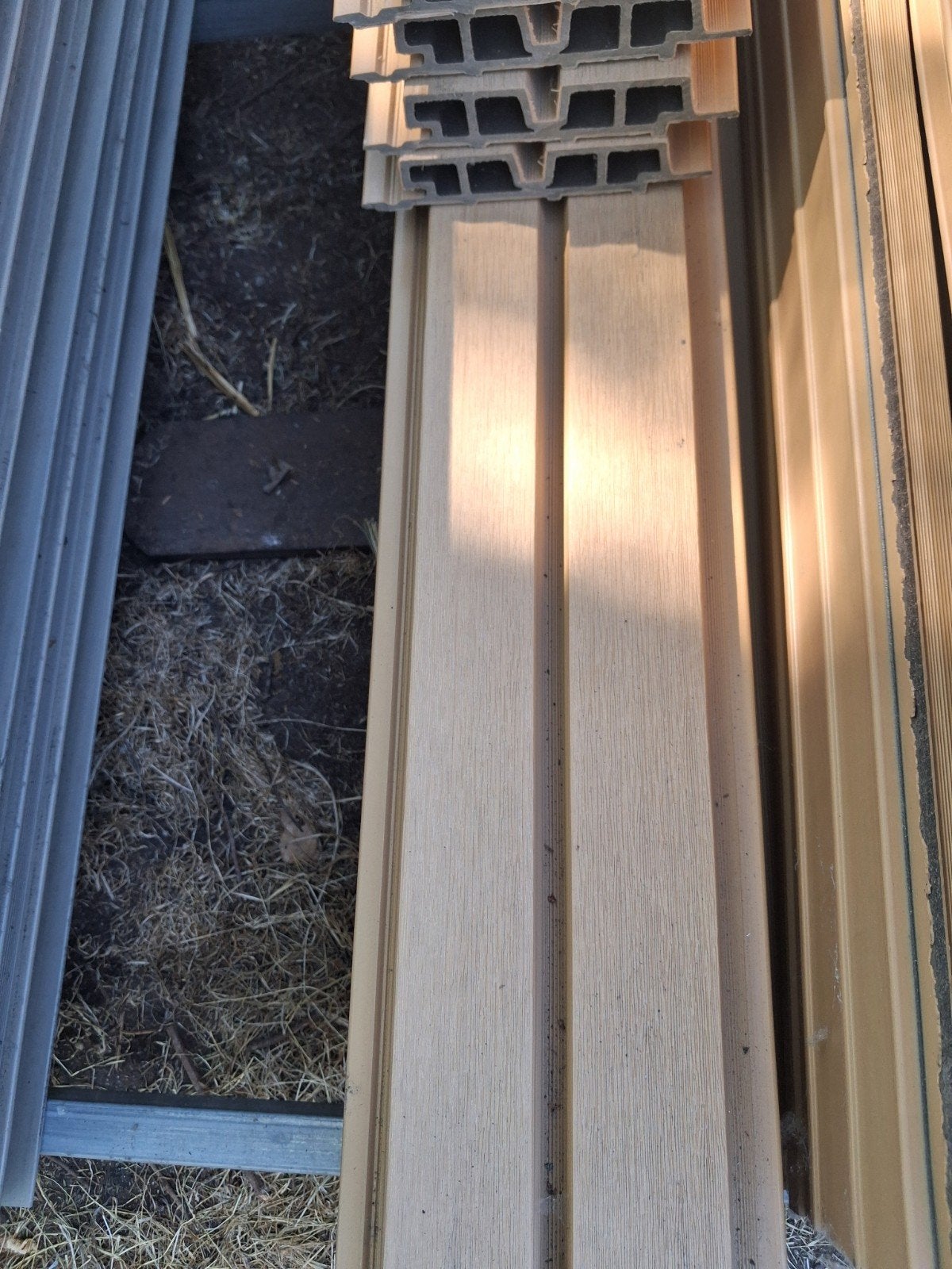 partij fiberdeck weo60 gevelplanken cedar, Ophalen, Nieuw, Overige materialen, 20 tot 50 mm