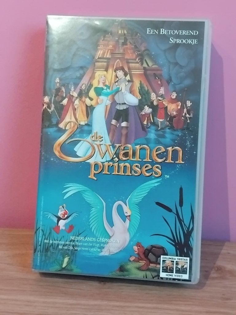 VHS Videoband - Het Zwanenmeer, Cd's en Dvd's, VHS | Film, Ophalen, Gebruikt, Kinderfilm, Nederlands
