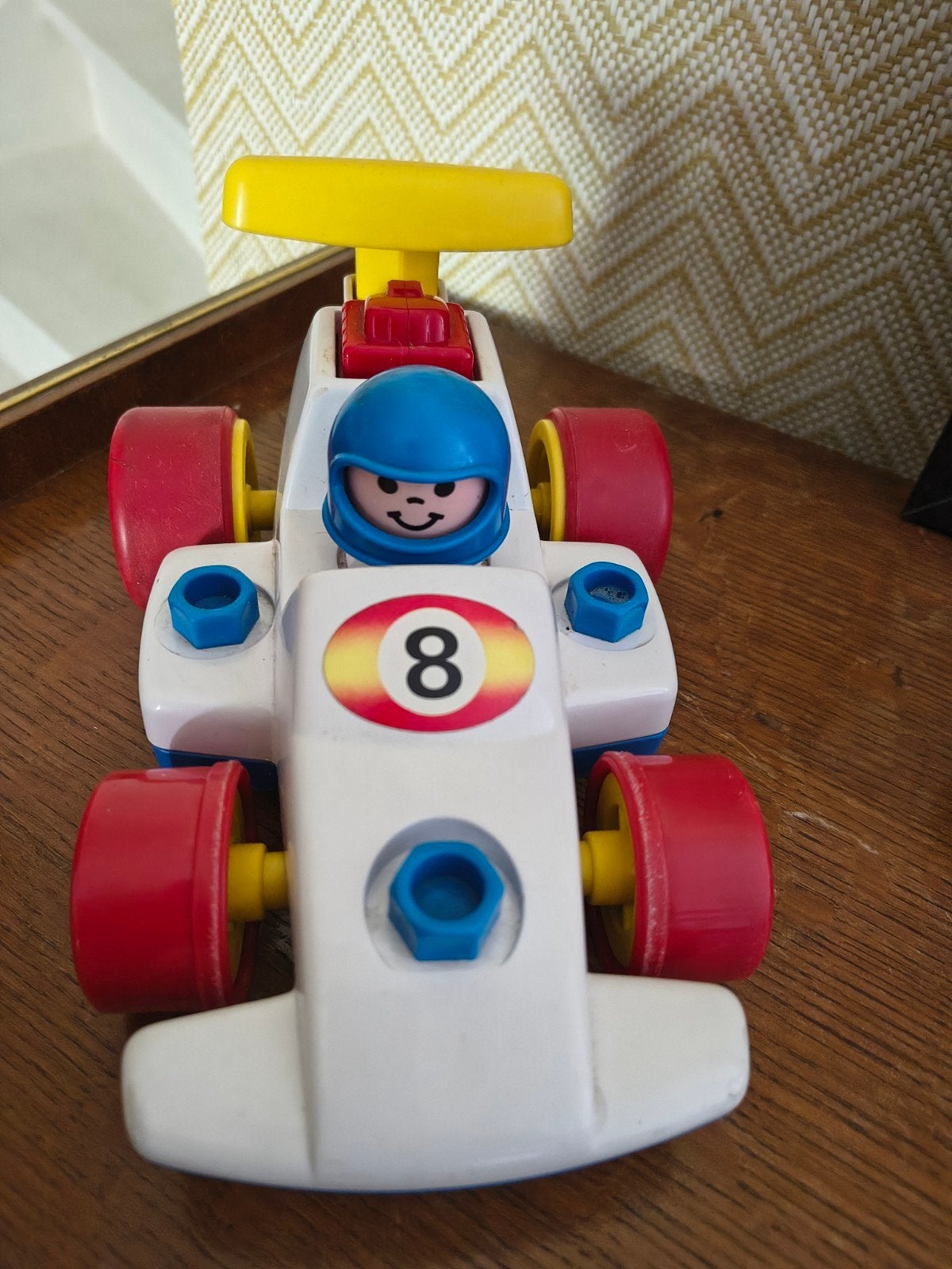 F1 auto Fisher Price pull up systeem, Ophalen of Verzenden