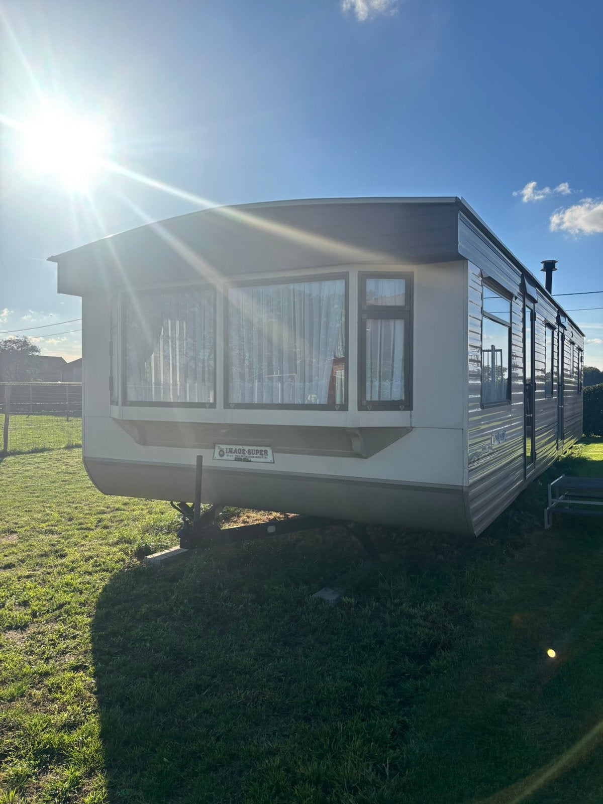 Stacaravan 11m/ 3,70m, Caravanes & Camping