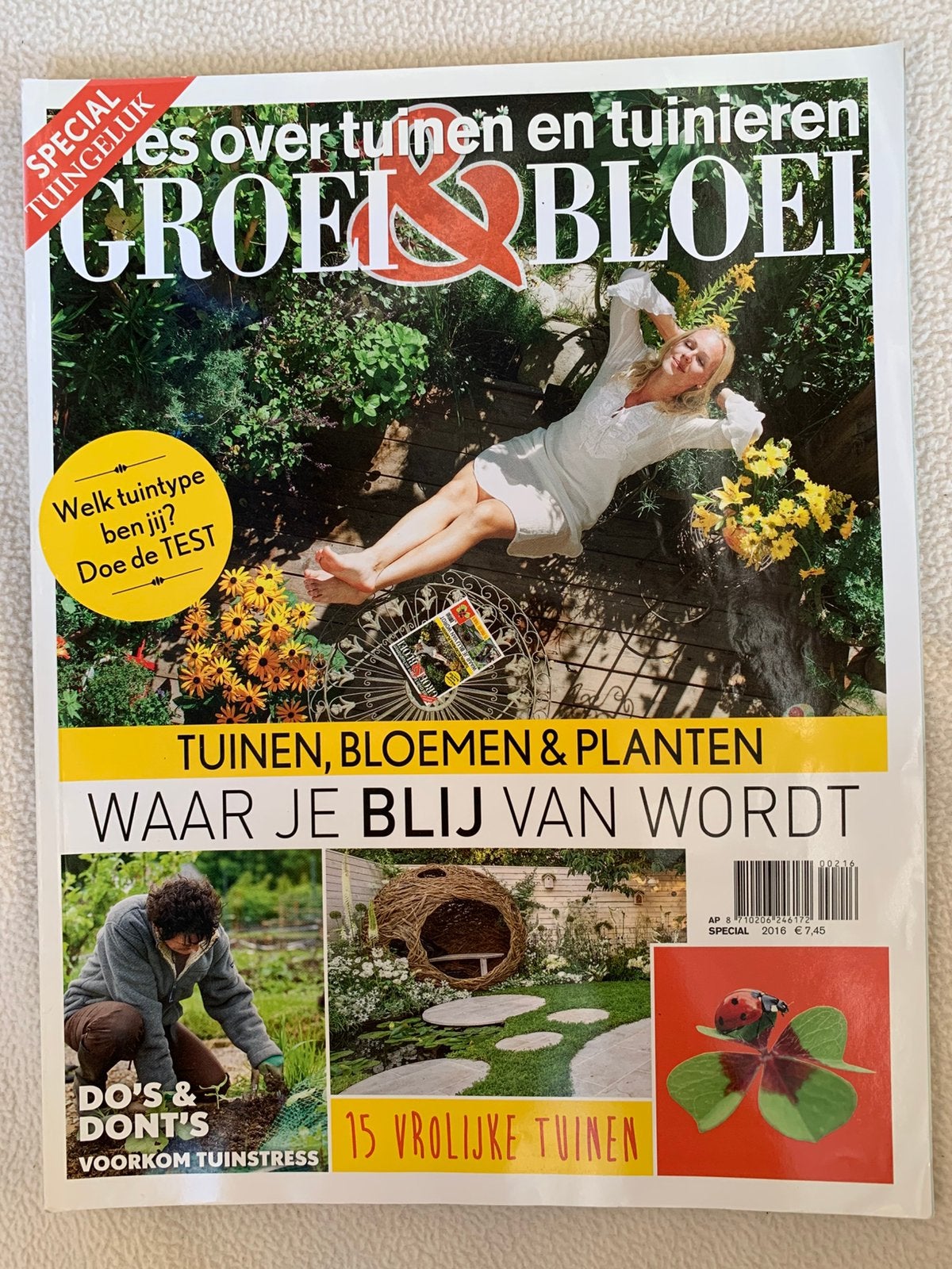 groei & bloei special tuingeluk  2016, Boeken, Tijdschriften en Kranten, Ophalen