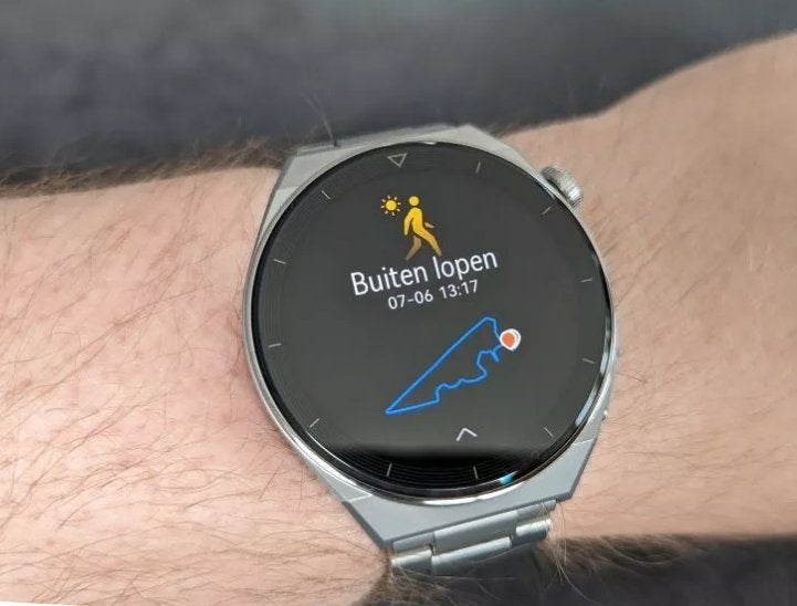 NEW HUAWEI WATCH GT 3 Pro Titanium, Handtassen en Accessoires, Smartwatches, Nieuw, Android, Afstand, Calorieverbanding, Conditie