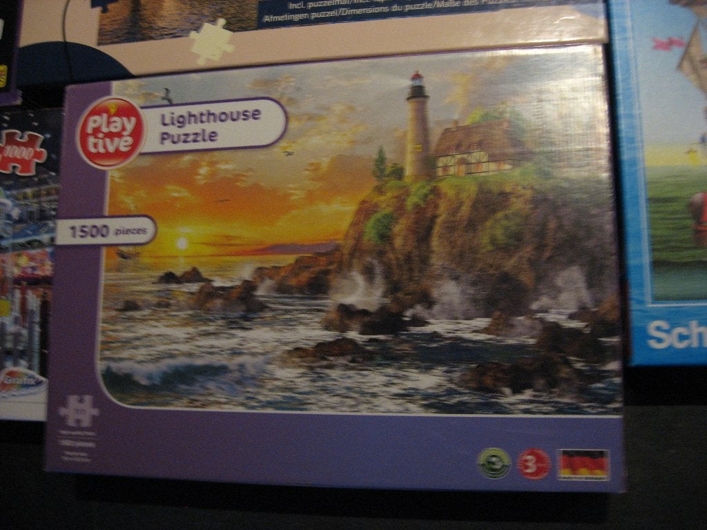 1500 st Puzzel Lighthouse, Ophalen of Verzenden, 500 t/m 1500 stukjes, Nieuw, Legpuzzel