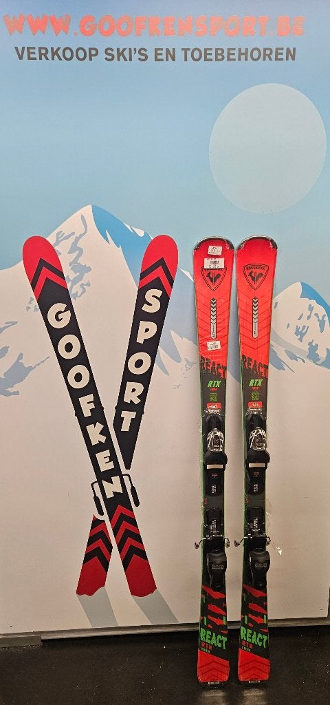 ROSSIGNOL REACT RTX 24/25 260€ NIEUW, Neuf, Enlèvement ou Envoi, Skis, Rossignol