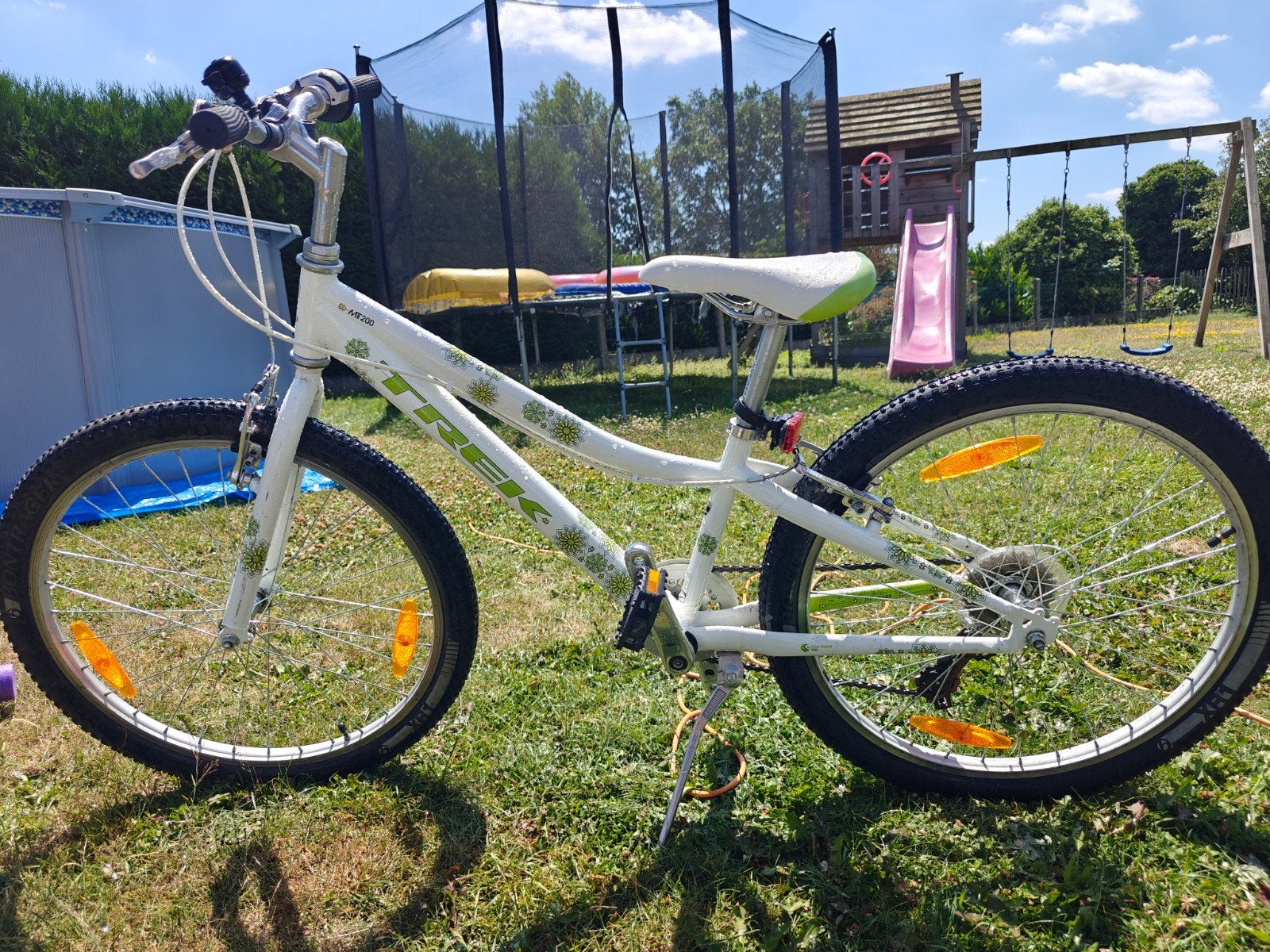 Mountainbike Trek - meisjes - MT200, Fietsen en Brommers, Ophalen, 24 inch, Velgrem, Versnellingen