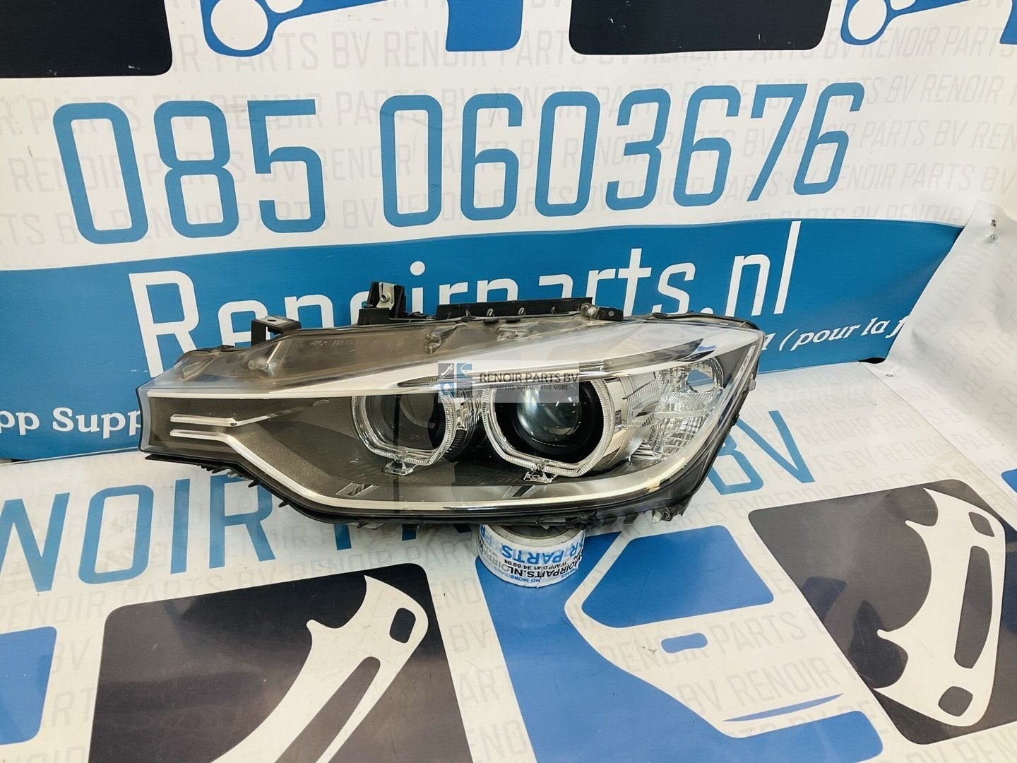 Koplamp BMW 3 Serie F30 F31 Xenon Led Links 7259525 Originee, Gebruikt, -, -, 6 maanden garantie