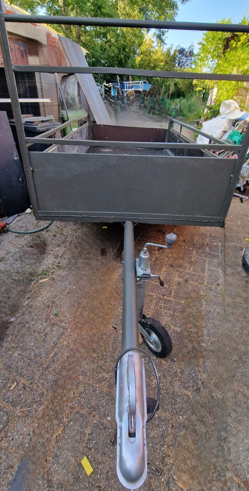 Aanhangwagen  240x120 cm, Ophalen