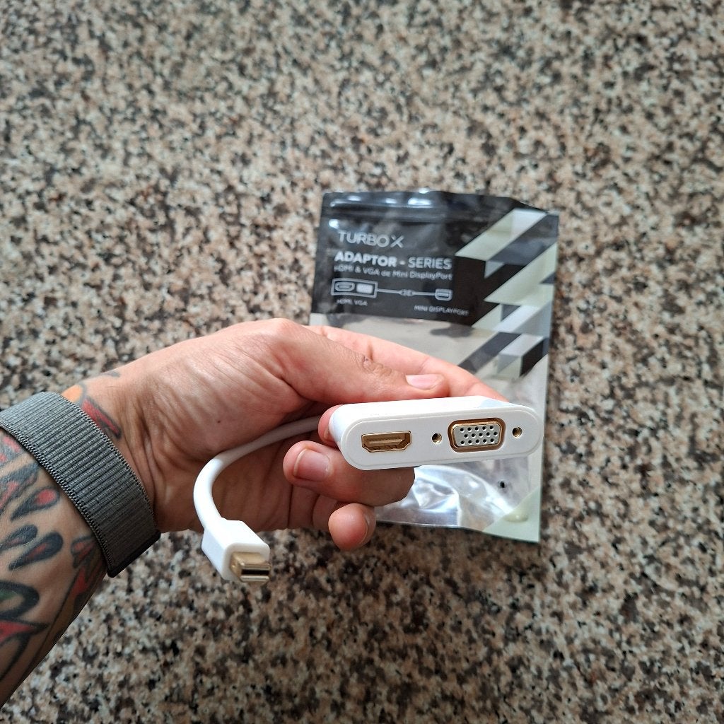Adaptateur HDMI - VGA pour Macbook, Informatique & Logiciels, Enlèvement ou Envoi, Comme neuf
