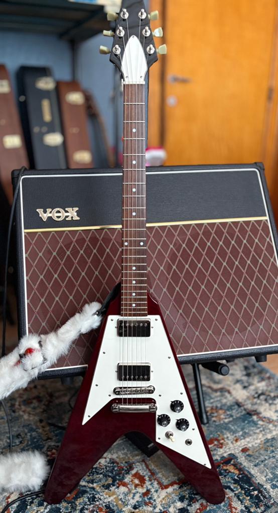 Edwards Flying V   E-FD-120D, Muziek en Instrumenten, Snaarinstrumenten | Gitaren | Elektrisch, Ophalen, Zo goed als nieuw, Solid body