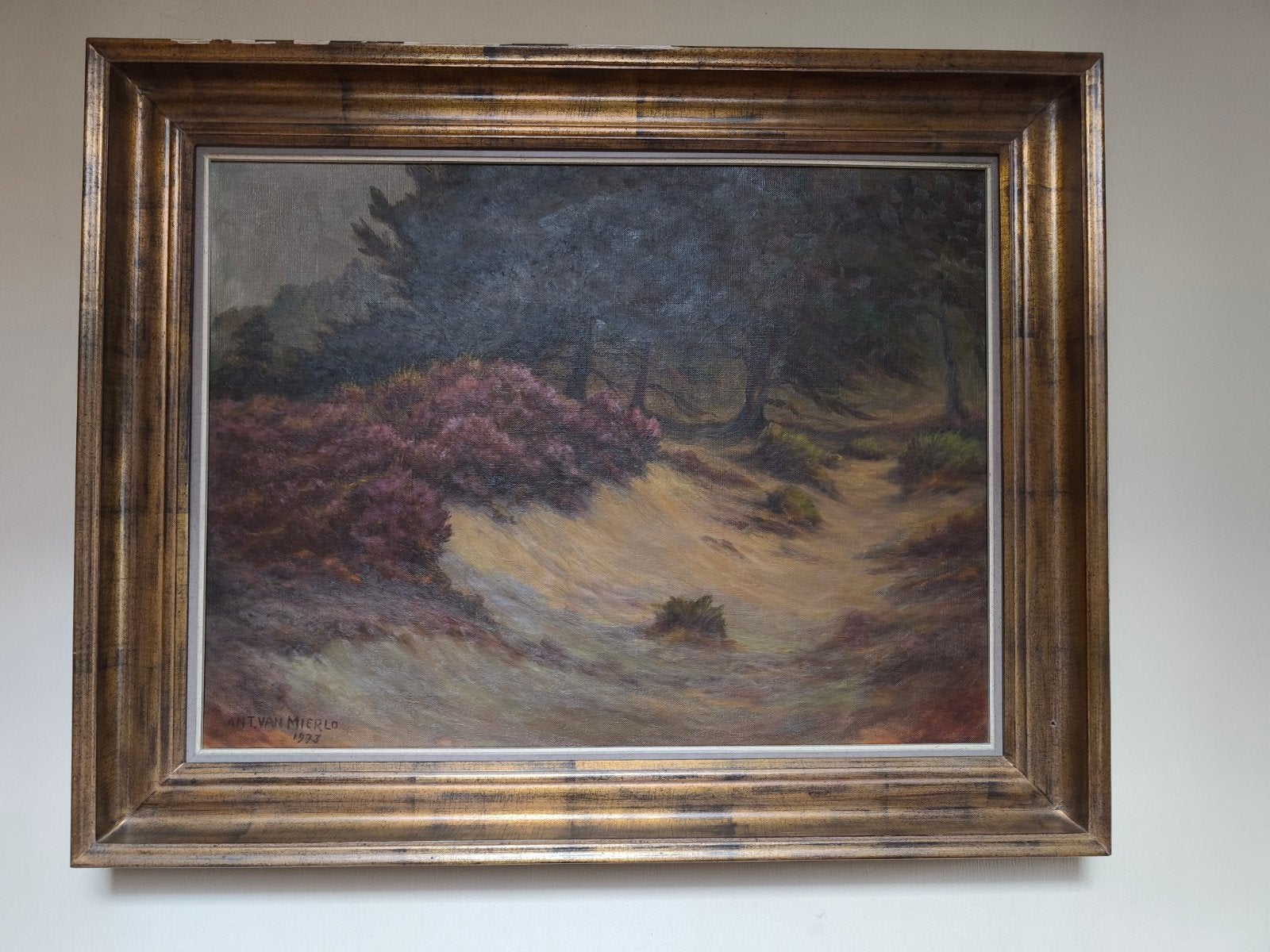 De heide door Antoon Van Mierlo, Antiek en Kunst, Kunst | Schilderijen | Klassiek, Ophalen