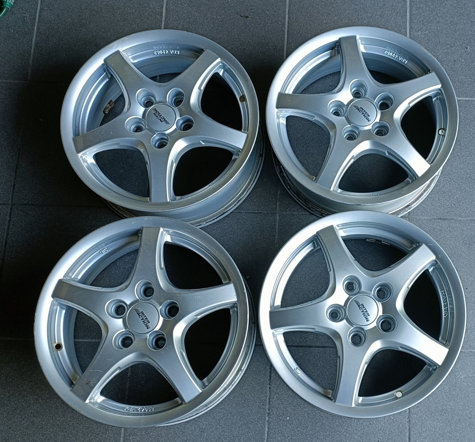 4 Jantes Alu 15 pouces 5x112, Enlèvement