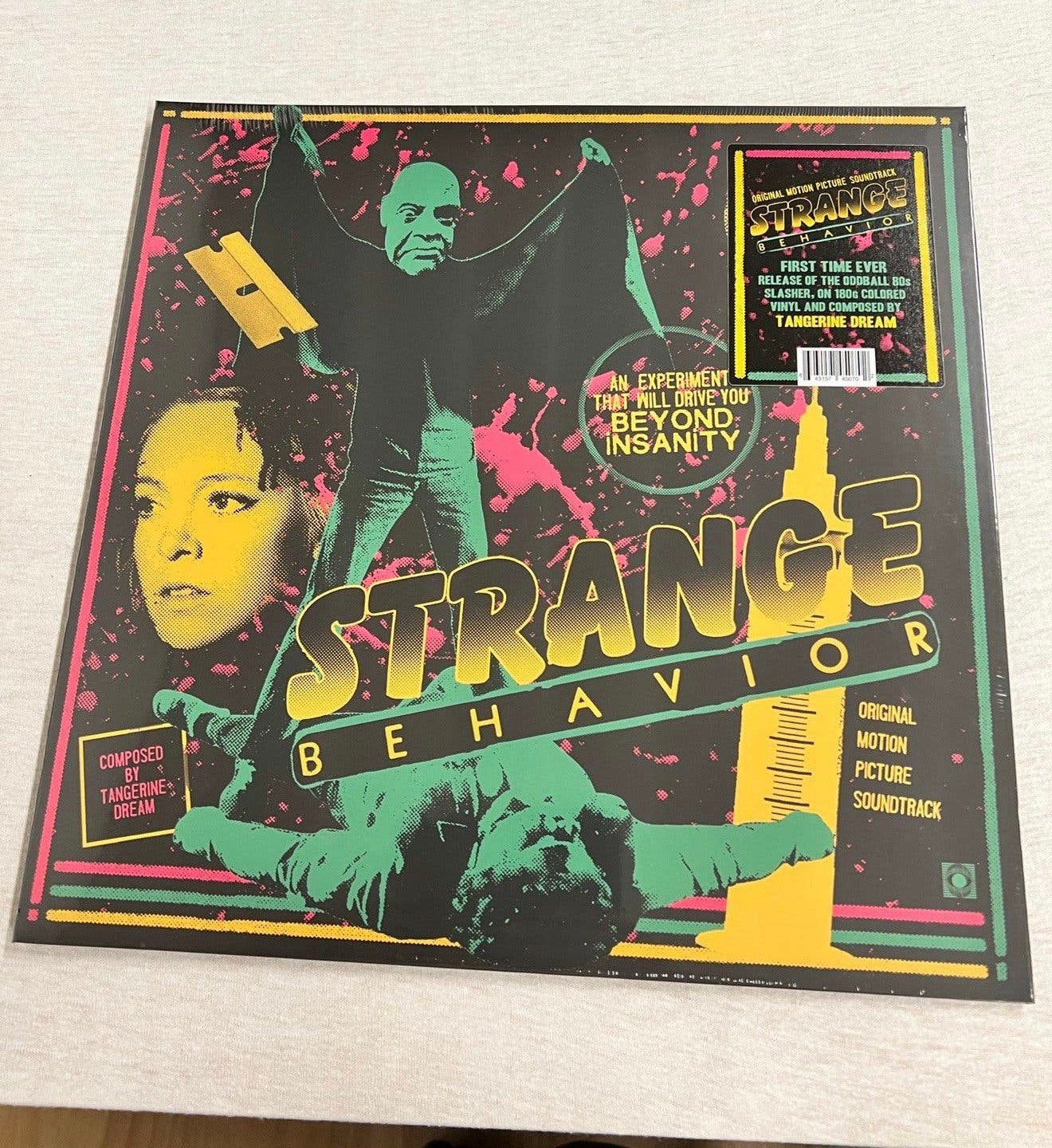 Tangerine Dream Strange Behavior Coloured vinyl Sealed NIEUW, Cd's en Dvd's, Ophalen of Verzenden, Nieuw in verpakking, LP