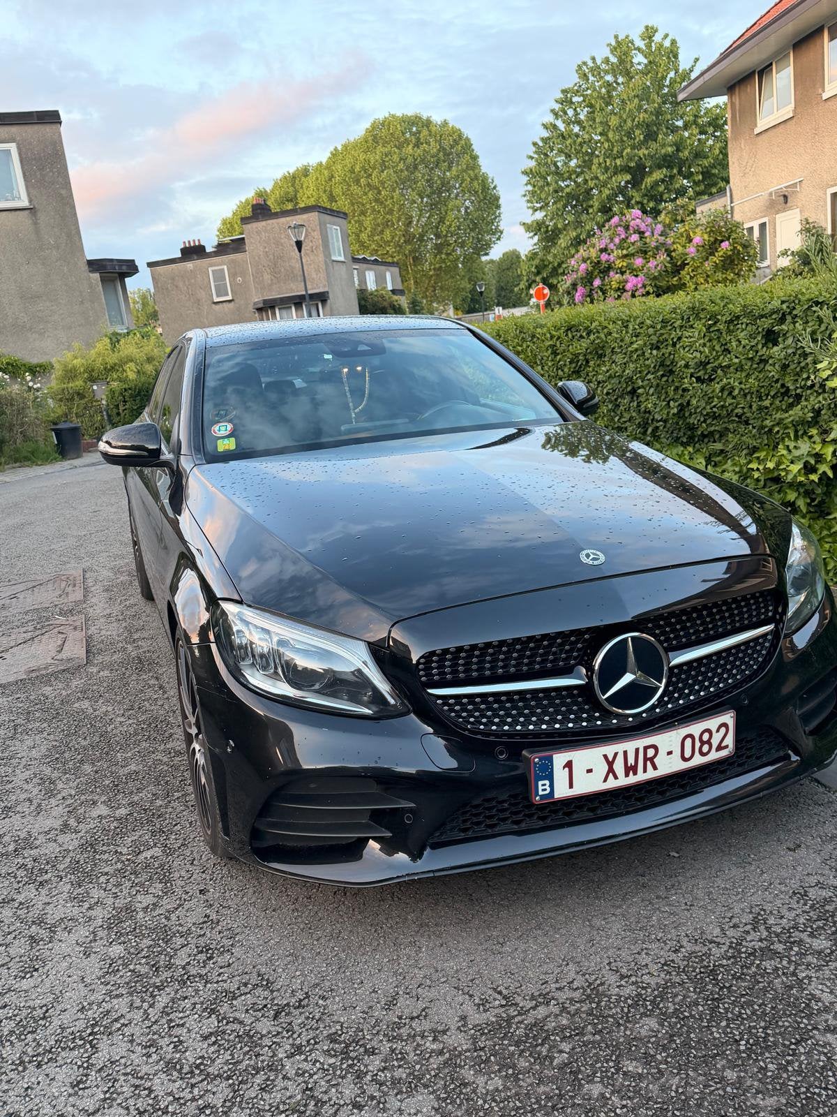 Vend Mercedes c200d, Auto's, Alcantara, Zwart, Bedrijf, 5 deurs