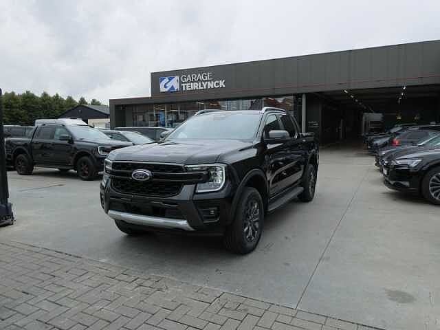 Ford Ranger 3.0 V6 240pk WILDTRAK 4x4 Rolluik Full Option, Euro 6, Entreprise, Automatique, Noir